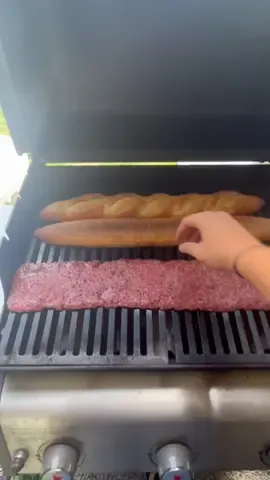 Living the dream! #cheeseburger #longway #beef #grill #weber #bbq @Gordon Ramsay @Weber Grills 