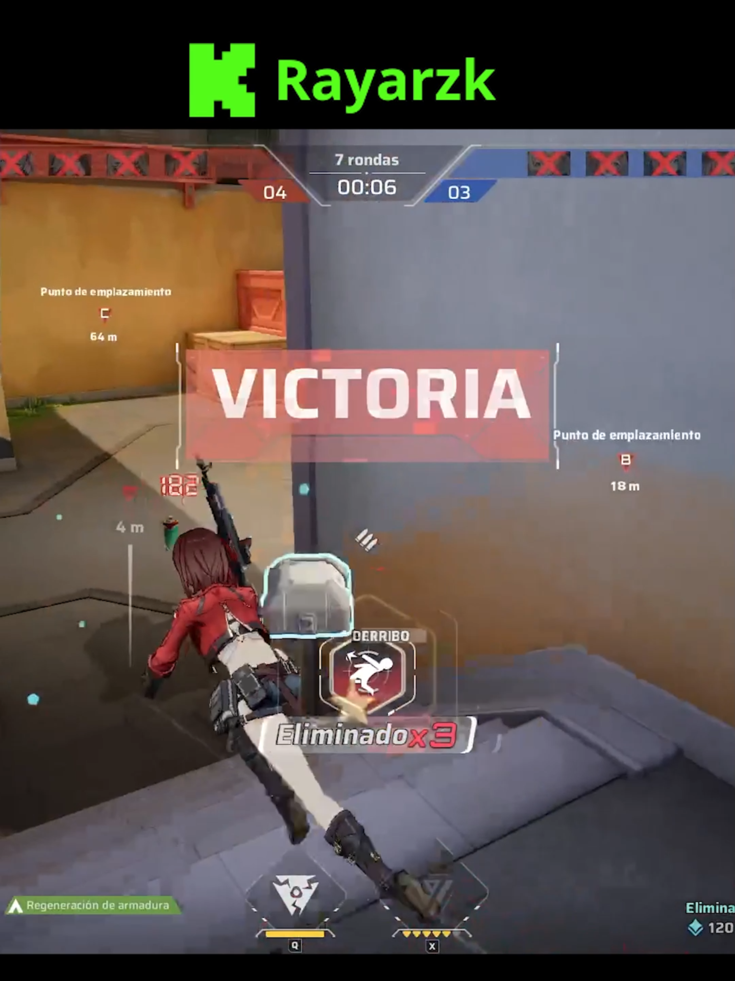 Ray carrito😈😈 #strinova #Valorant #rayarzk #fps #carrito