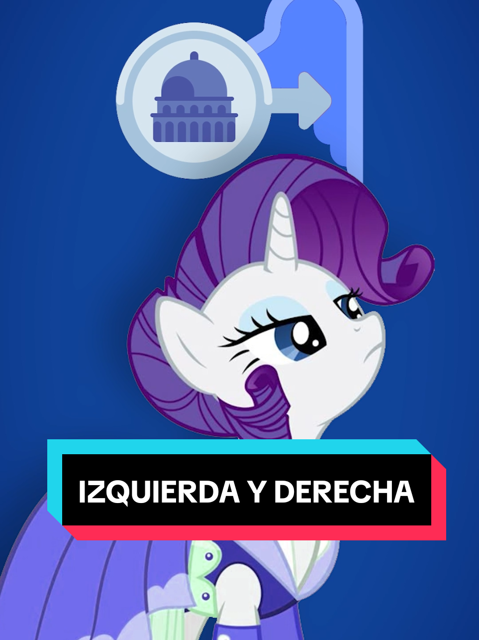 La izquierda y la derecha bajo el diagrama de Nolan, explicado con ponys. #sigmamale #politica #filosofia #mylittlepony 