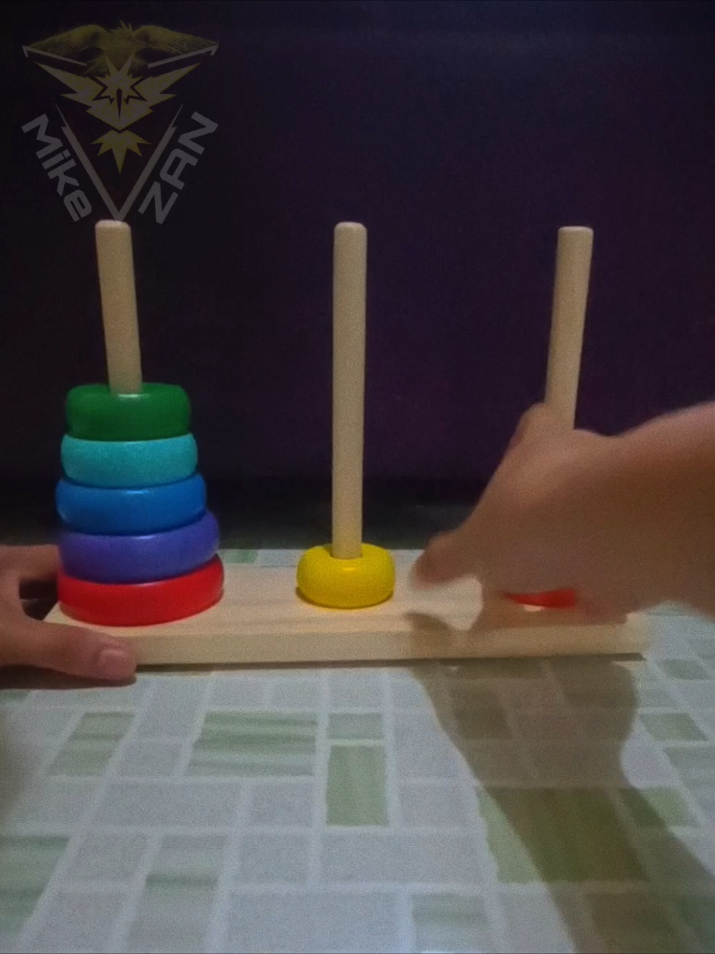 7 disks tower of hanoi #towerofhanoi #7disks #viral #fypシ゚viral #fypシ #foryoupage #foryoupage❤️❤️ #trend #trending #creatorsearchinsights #foryou #mikezan 