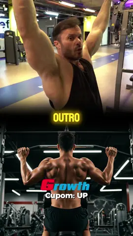 🏷️ Cupom “UP” na @growth.supplements  . . . #renatocariani #musculação #maromba