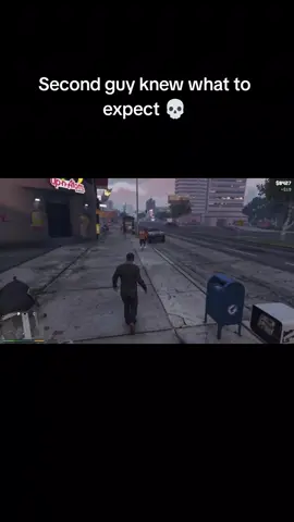 Used the first guy as a blueprint (fake violence) #gaming #gta5 