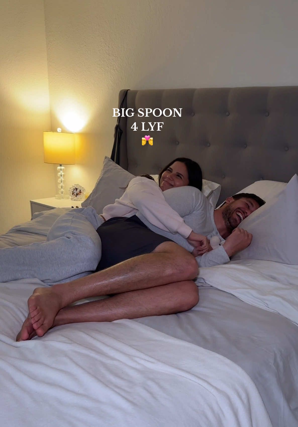 he’s team little spoon for life #couplecomedy 