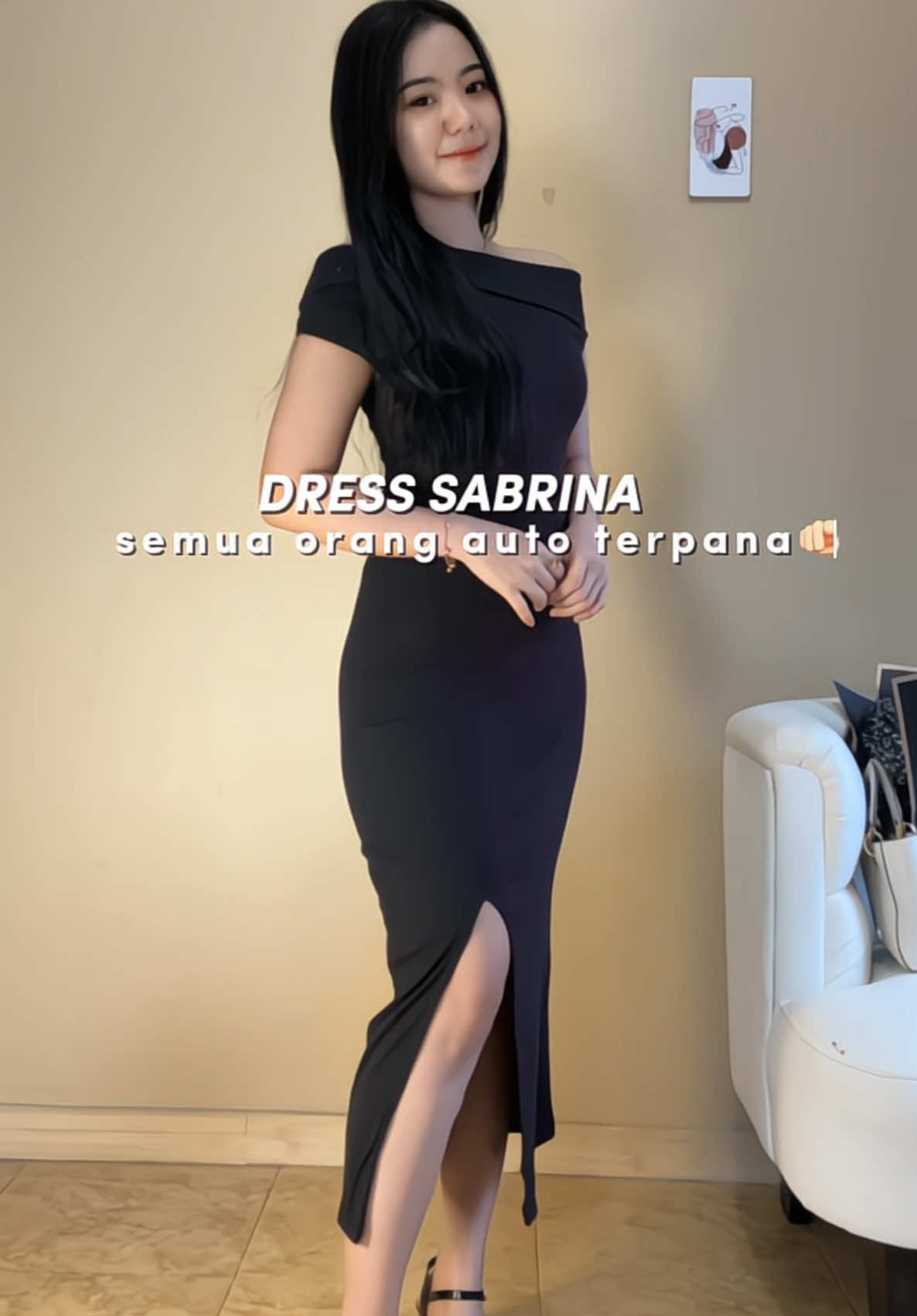 woi cakepp banget ini rugi pol kalo ngga cek out😭🫶🏻#fyp #dress #dresssabrina #dressdinner #halofashion #dressknit #dressbodycon 