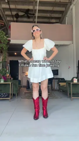 Thanks for all the love on my new TikTok page 🥹💋🫶🏻 I’m just a girl trying to put more cutsie, unique and fun fine jewelry out into the world 🌎 #finejewelry #gold #14kgold #18kgold #jewelrytok #solidgold #solidgoldjewelry 