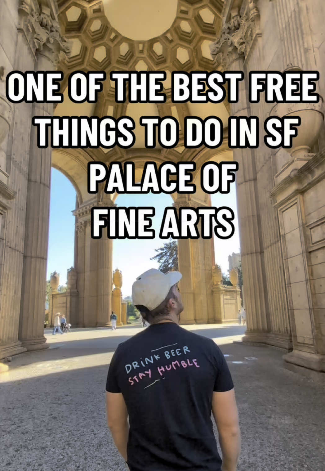 What are the best free things to do in San Francisco? The Palace of Fine Arts 🎭 #sanfrancisco #sf #sfbayarea #thingstodo #freethingstodo 