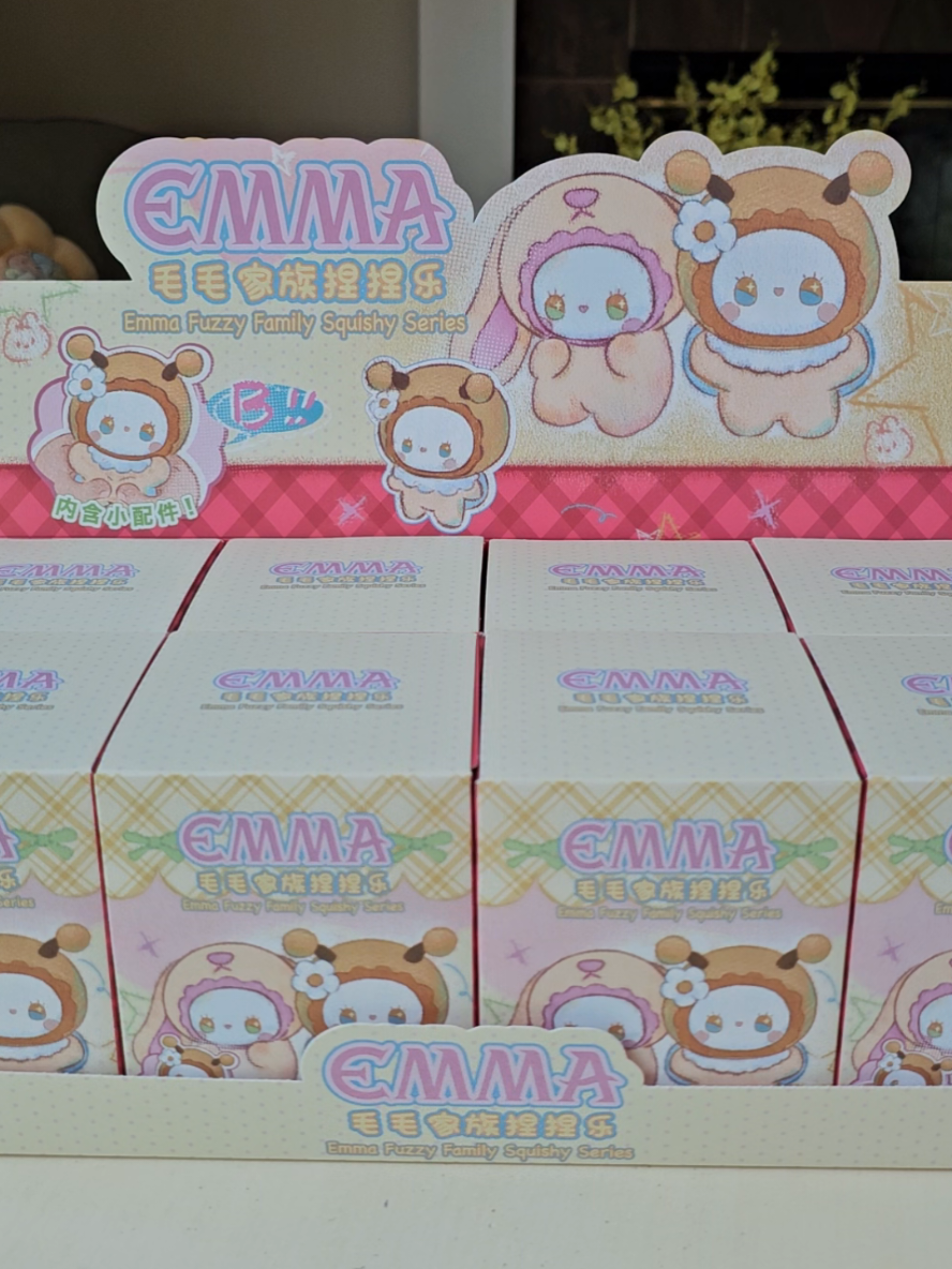 Which Fuzzy Emma would you adopt?! • @luckyemmaglobal @ONE TOYS INC  • #luckyemma #emmafuzzyfamilysquishy #blindbox #blindboxes #blindboxcase #emmafuzzyfamilysquishyseries #emma #luckyemmablindbox #plush #animals #fyp 