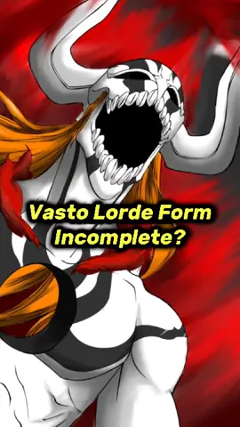 Ichigo's Vasto Lorde Form Was Incomplete 😨🔥 #bleach #bleachanime #ichigo #ichigokurosaki #vastolorde #tybw 