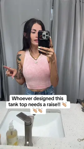 Whoever designed this tank top needs a raise, it is thick, supportive and no armpit cleavage! #OOTD #racerback #tanktop #armpitclevage #supportive #momoutfit #momshirt #womensfashion #womenstop #tiktokshopcreatorpicks #tiktokshopsummerturnup #TikTokShopFashion #tiktokshopfinds 