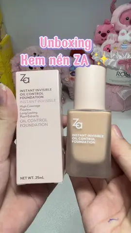 Kem nền kháng nước ZA 💦🫧🎀 #zaofficial #zacosmesticvn #Zavn #kemnenza #reviewlamdep #goclamdep #viral #makeup