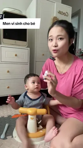 Trộm vía chưa 🍏 lần nào 😍với cả các moăm nhớ cho con uống đủ nước nữa nhé🥰 #menvisinh #menbiogaia #andamcungbe #andamvuive 