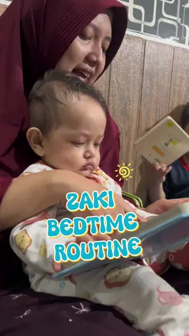 ZAKI BEDTIME ROUTINE💖 Sebelum tidur zaki selalu baca buku sama mas zayn, jangan lupa gosok gigi dan lidah juga yaa dan ganti baju pakai sleepsuit yang nyaman super lembut dan udah andalan dari zaki newborn yaitu libby baby!!  #libbybaby #libbybabyindonesia #momentwithlibby #everydaywithlibby #premiumgirljumpsuit #sleepsuitbaby #jumpsuitbaby #premiumjumpsuit #premiumboyjumpsuit 