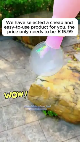 Bubble Machine,Elastic bubble fog wand,Fog bubble machine,Fun science experiments, Kids toys, Parent-child interaction,Summer toys,Kids gift,Children's day,Children toys Outdoorfun #tiktokshop#fyp