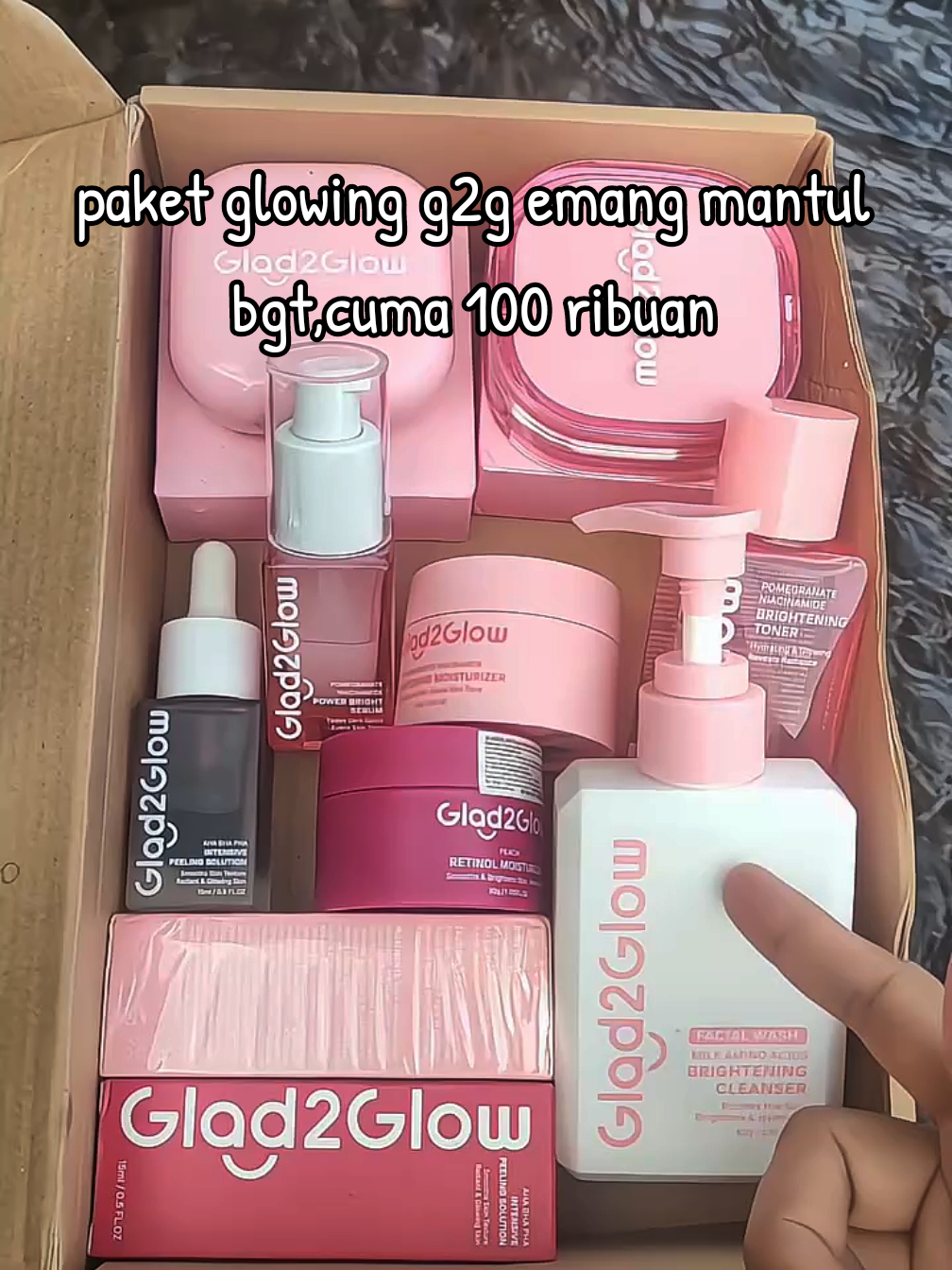Membalas @deta.putri22 100 ribuan paket komplit paket glowing dpt 6 item y guys, sesuai dgn apa yg di Spil di video,langsung di chekoutin #g2g #g2gpaketlengkap #g2gpaketglowing #paketbundlingg2g #glad2glow 