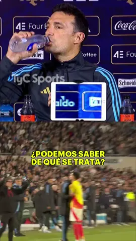 LIONEL SCALONI sobre la charla que tuvo con LUIS DÍAZ⚽