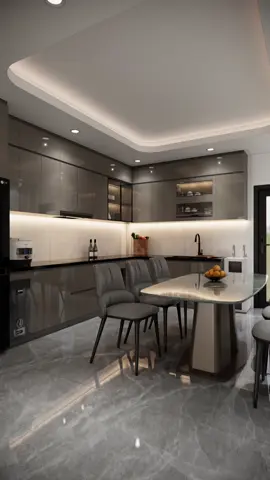 Thiết kế tủ bếp acrylic đẹp và sang trọng cho khách ở Bình Tân #noithatdep #noithatnhadep #thicongnoithat #neslamnoithat #thp #bếphiệnđại #bếptoneđen #nhadep #bếp #kitchen #dining