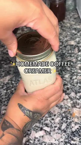 Part 30 | ✨HOMEMADE COFFEE CREAMER✨  #fyp #fypppppp #coffee #coffeecreamer 