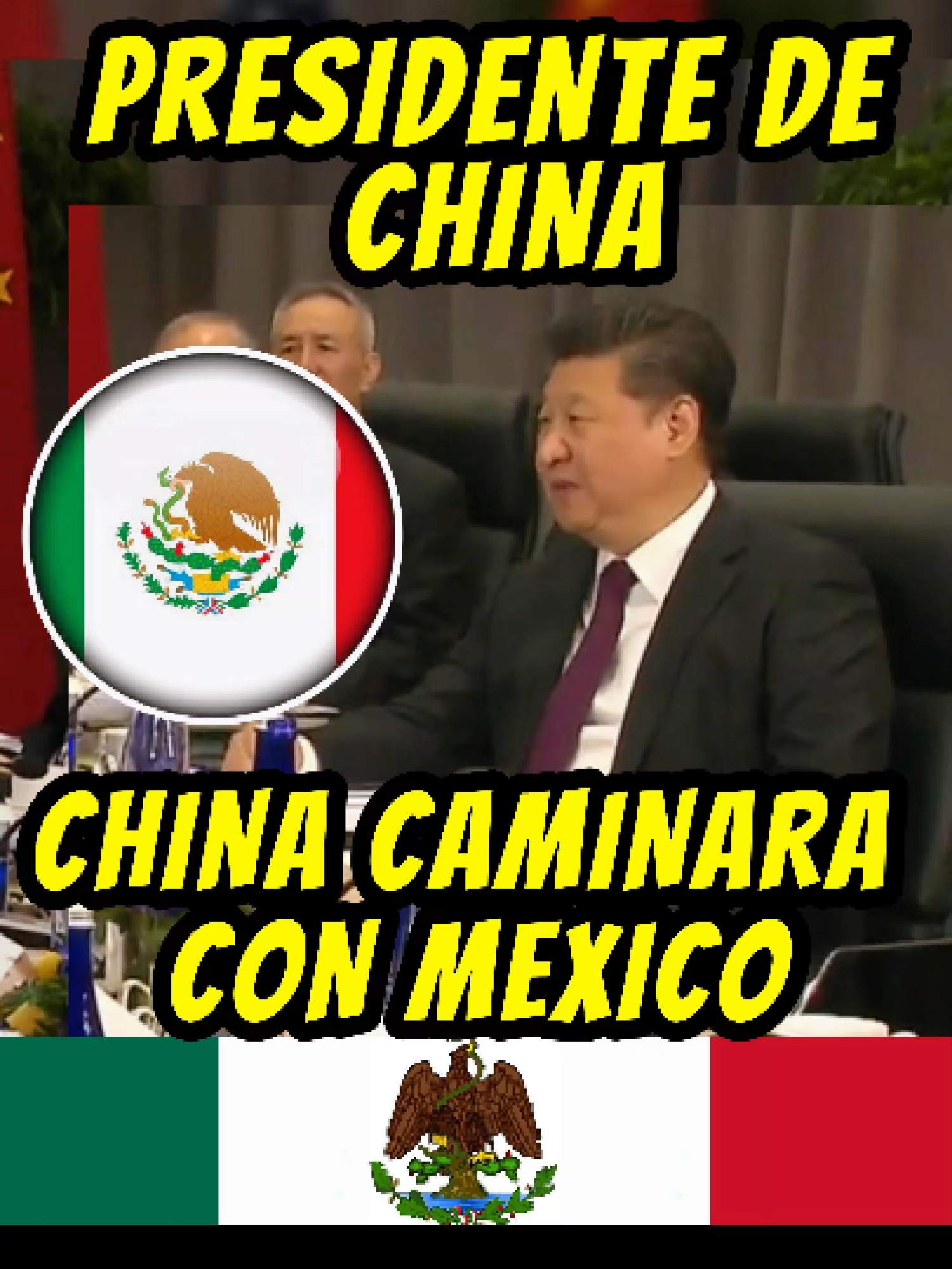 El presidente de china dice que caminara con mexico #estadosunidos🇺🇸 #vladimirputin👑 #donaldtrump #claudiasheimbaum #mexico #noticias #putin #news #trump #ejercitomexicano #newyorkcity #bukele #salud #peru #peruanos #noticiasmexico #maduro