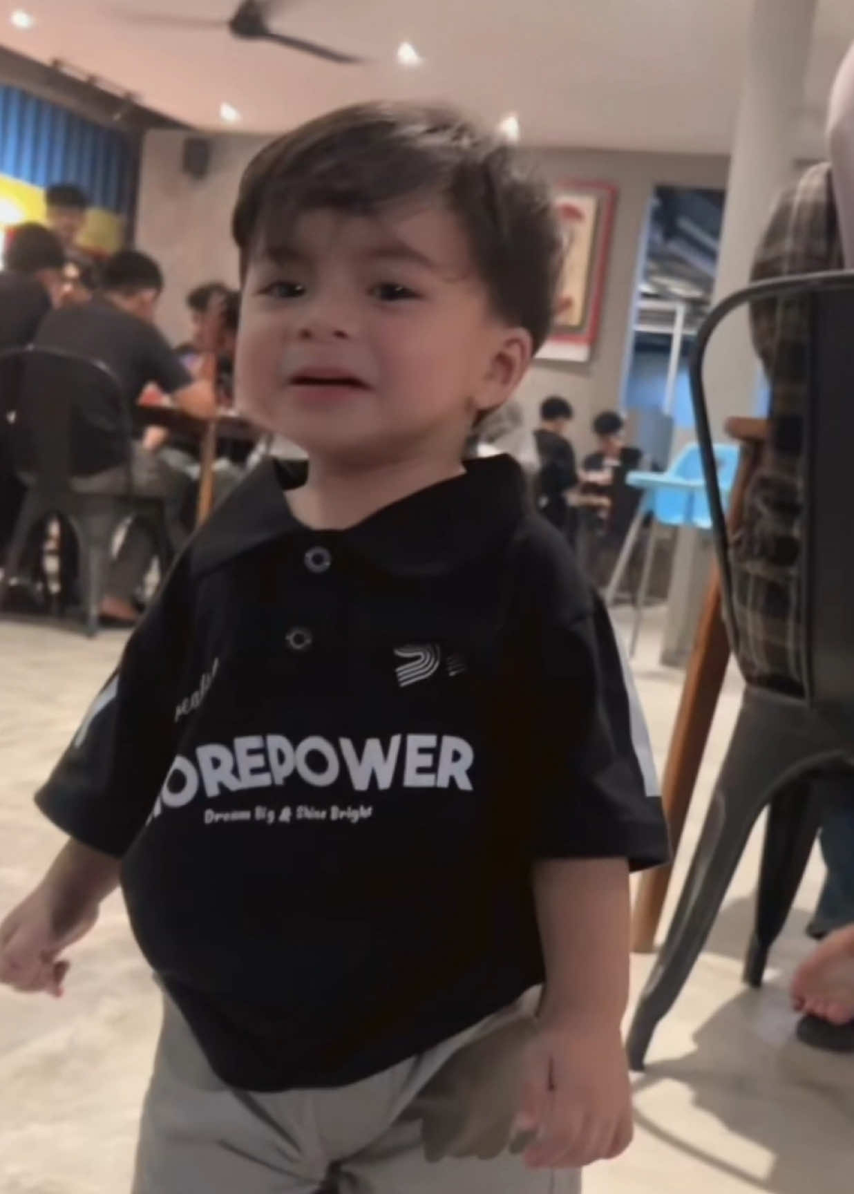 Swag abis kalo pake baju dari @More Power Kids . Siapa yang setuju 🫰🏻 #allahummashollialasayyidinamuhammad #masyaallahtabarakkallah #allahummabarik #ootdbaby #outfitbaby #spilloutfit 