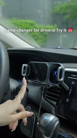 The hottest wireless car charger price down ! #tiktokmademebuyit #carholder #carcharger #giftforhim #musthaveproducts 