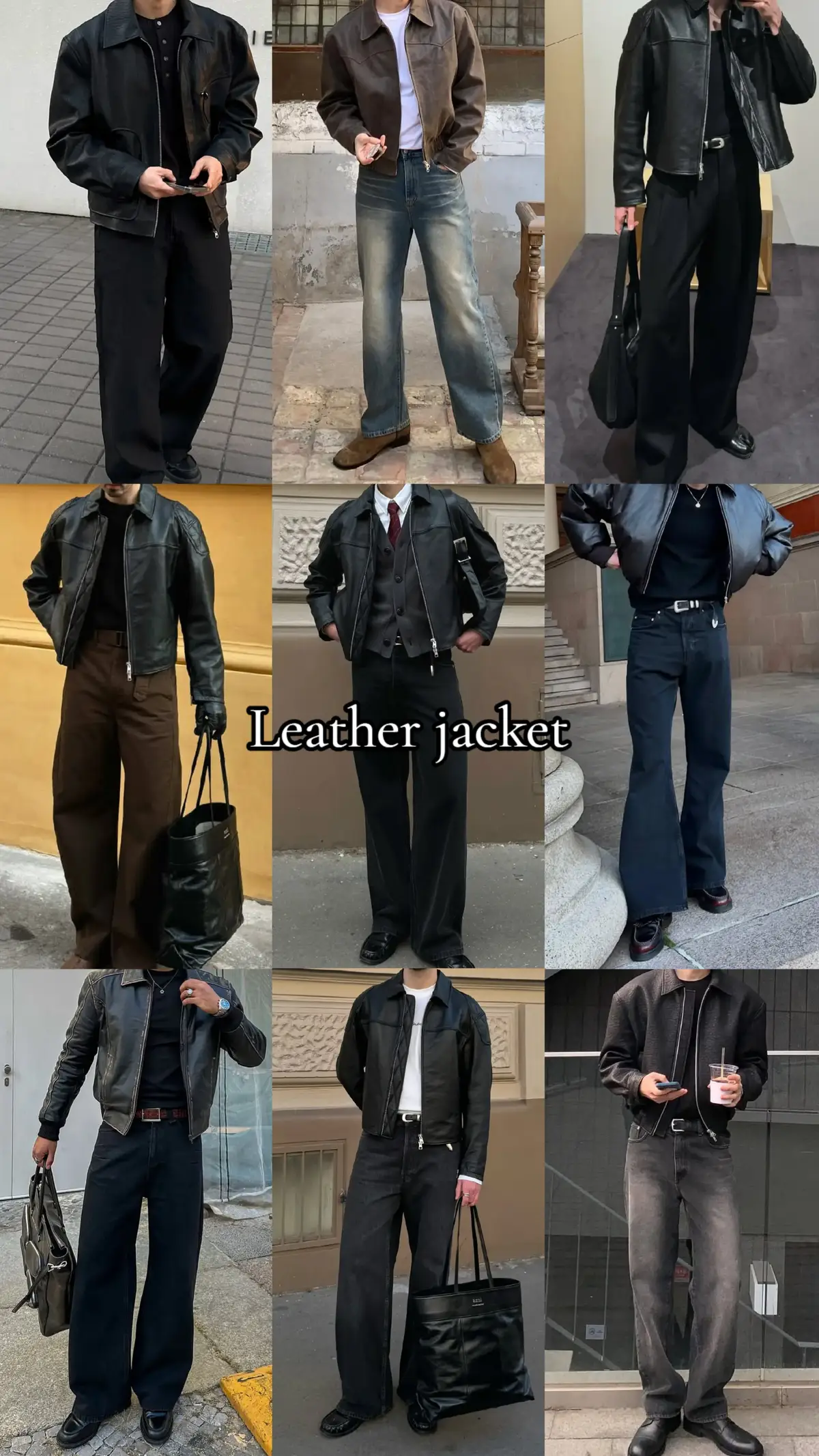 @Yvsrnn Jaket kulit, jaket timeless  #fashioninspo #fitcheck #outfitcowok #ideoutfitcowok 