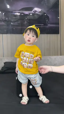 Bộ cộc cotton màu siêu cưng cho bé ạ 😘#giadinhbap🌽 #dohechobe #dobochobeyeu 