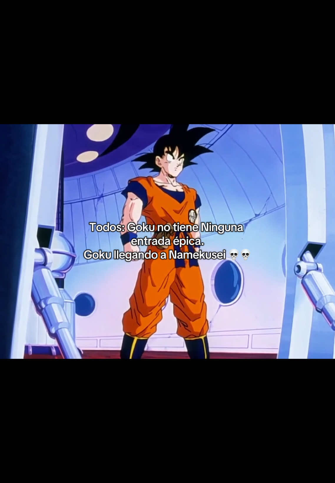 Goku llega a Namekusei sin duda uno de los momentos con más esencia de todo dragón ball z #dragonball #anime #goku #paratii 