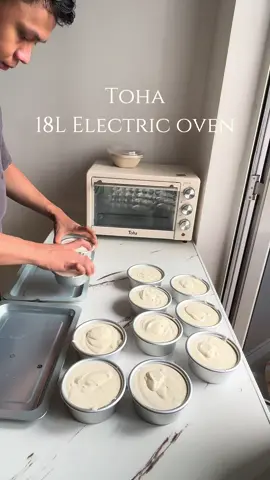 Toha 18L  electric oven #electricoven #oven #cheesecake #basqueburntcheesecake 