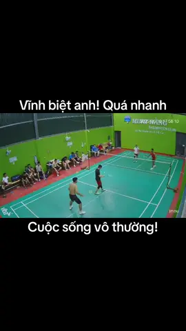 🆘Vĩnh biệt người anh đáng kính! Cuộc sống vô thường quá! Các bạn cần cân nhắc về cường độ tập luyện và thi đấu cho phù hợp sức khỏe nhé #caulong #badminton #bad #badbunnypr #dotquy #thethao 