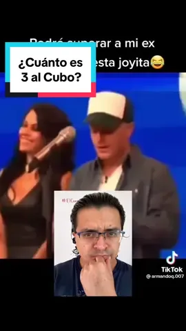 ¿Cuánto es 3 al CUBO? 🤯 #elprofeluis #elconocimientosecomparte #potencias #matematicas #AprendeEnTikTok 