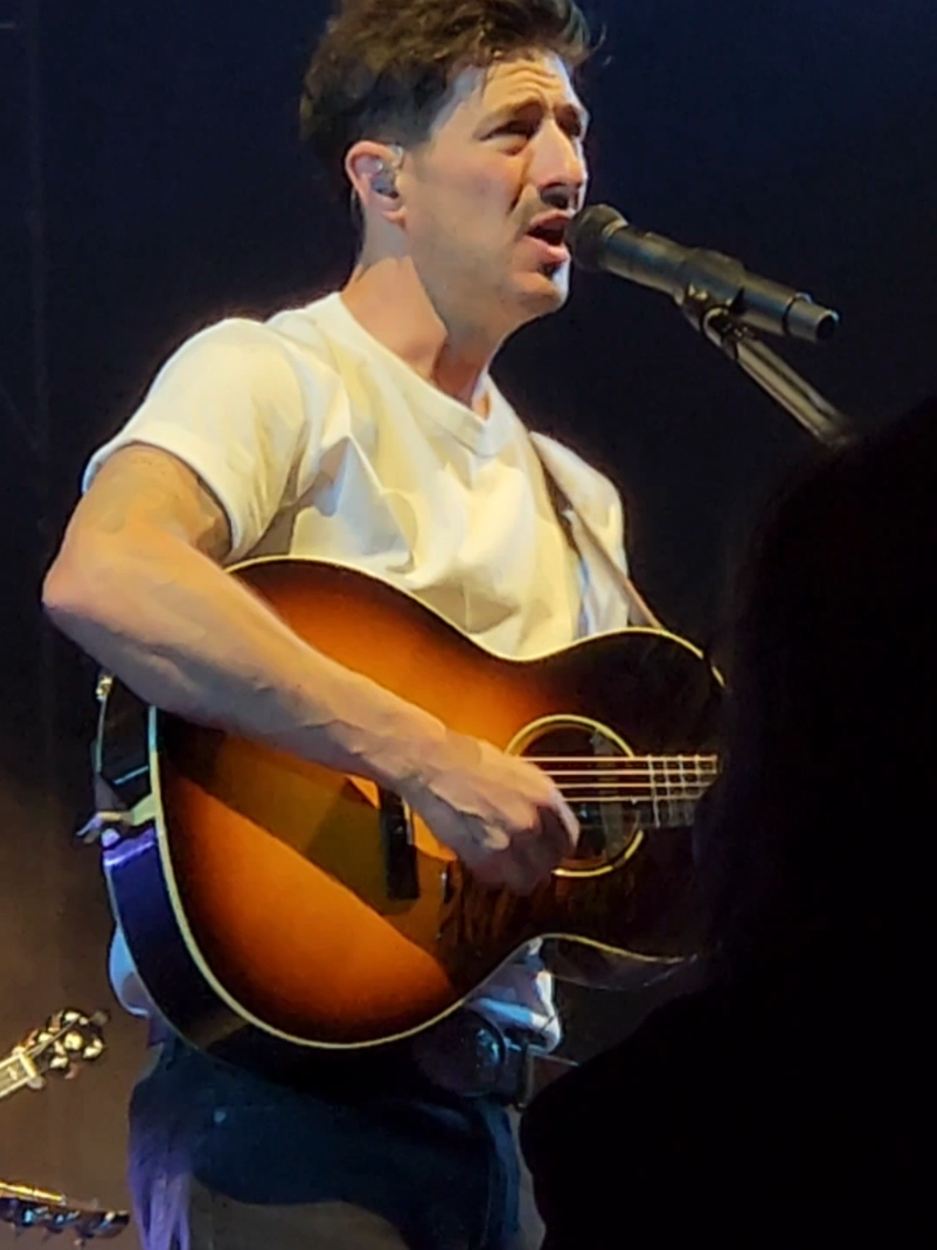 Mumford & Sons, night one in Berkeley,CA. Sorry the people in front of me never shut up.  #mumfordandsons #concert 