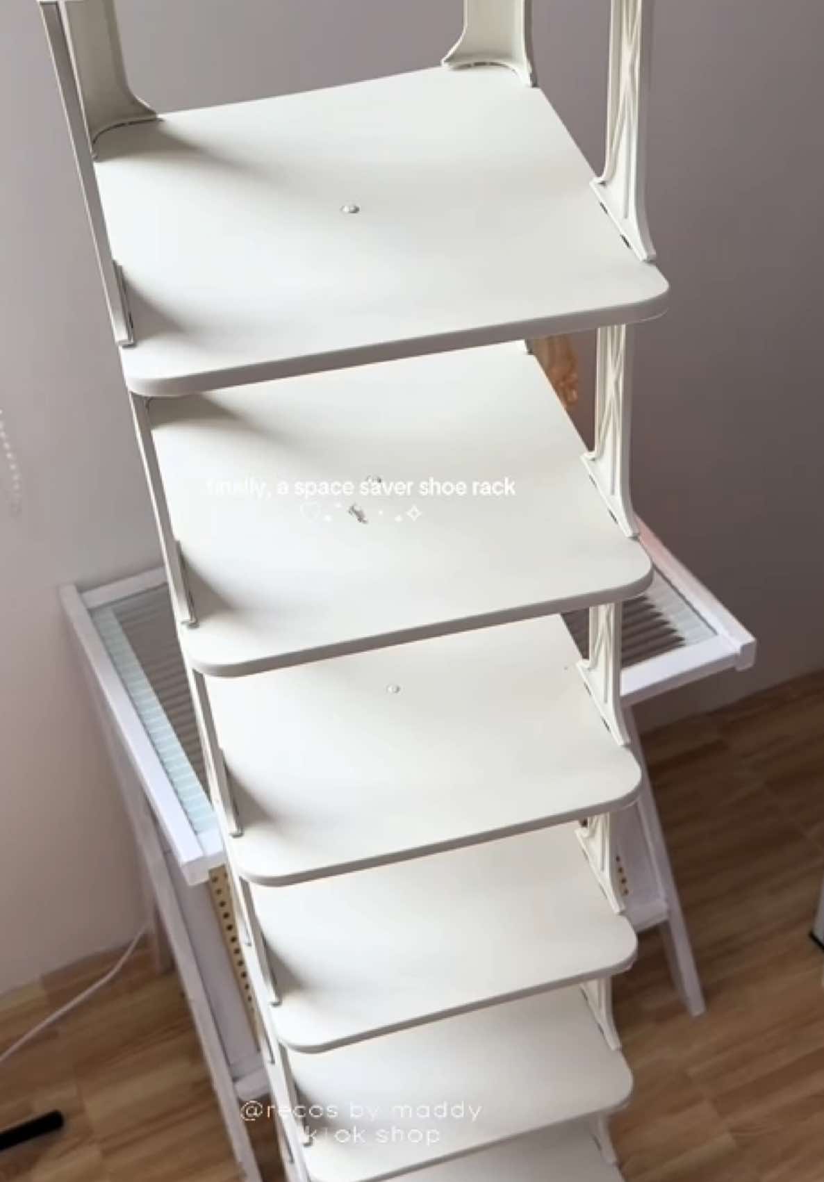 Finally! Tagal ko na naghahanap nitoooo. Space saver shoe rack organizer. To maximize the space of your rooms. #shoerack #organizer #Home #shoes #clean #trending #viral 