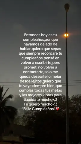 “Feliz cumpleaños desde lejitos,siempre recordaré todo lo bonito contigo. #11dejunio #felizcumpleaños #INMC #tiste #perdon #tiktokviral #paratí #fyp #billieeilish #wildflower 