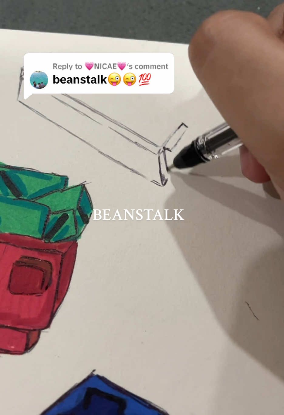 Replying to @💗NICAE💗  heres your beanstalk 😔😝 #fyp #growagarden #growagardenfruit #drawing #fypage #artist #fyppppppppppppppppppppppp #fruit #roblox #robloxfruit 