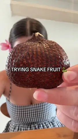 we bought more #salak #snakefruit #tryingnewthings #fruit #tropicalfruit #indonesia #bali 