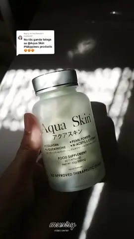 Replying to @itschoosie ✅🤍 dapat na talaga with @Aqua Skin Philippines ✨ buy here @мυяιѕу °~✿☆  #murisyproductreviews #selfaestheticsbymurisy #aquaskinphilippines #aquaskinglutathione #glutathionecapsules #whitening #besttobuy 