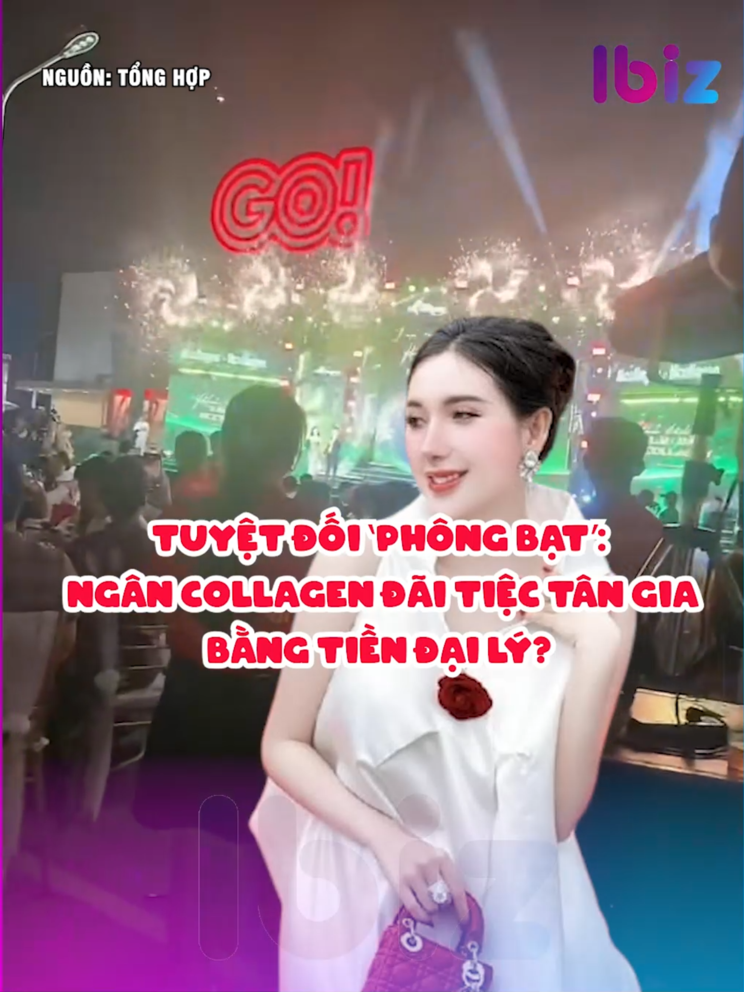 Tuyệt đối ‘phông bạt’: Ngân Collagen đãi tiệc tân gia bằng tiền đại lý? #Ibiz #ngancollagen #tranthibichngan #ncollagen