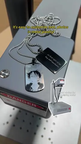 Best choice for metal engraving! ✨ DAJA S4 #fyp #daja #laserengraving #souvenir #gift #necklace #businessideas #giftideas #metalengraving 