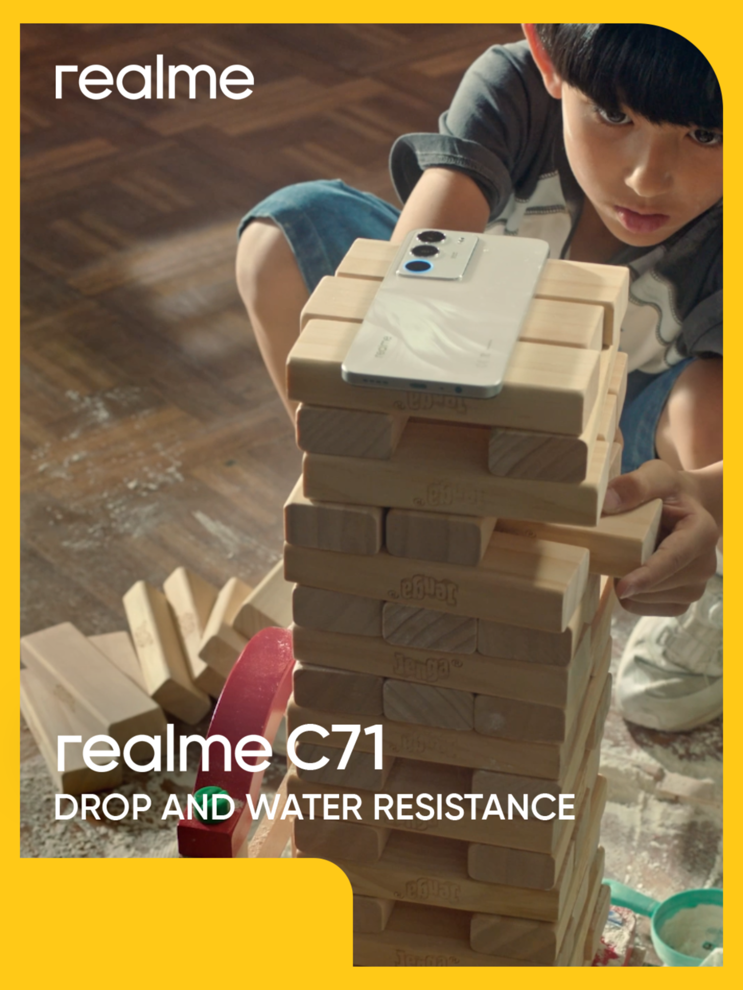 Dropped or dusted? The #realmeC71 is built to handle life’s slips, splashes, and surprises so you can play worry-free. Launching this June 19 and see real durability in action!