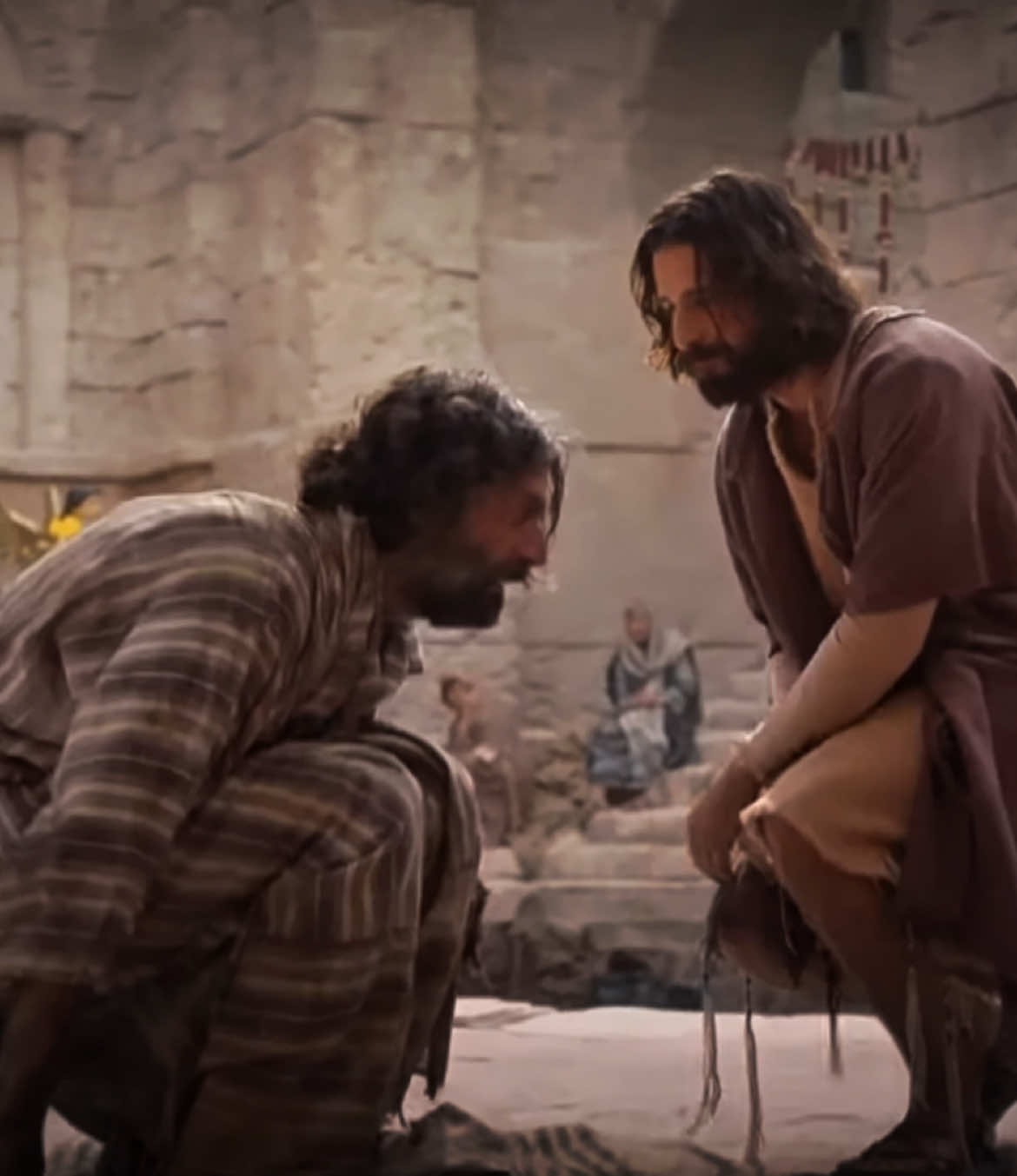 Jesus loves you and He’s waiting for you with open arms go to Him! #Jesus #jesuslovesyou #JesusisLord #godisgood #thechosen #thechosentvseries @- The Chosen - 
