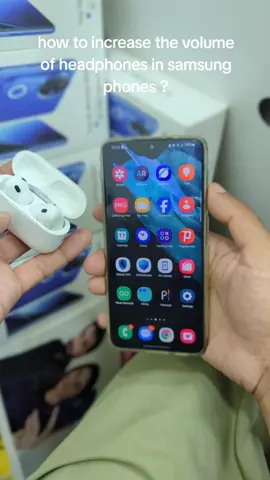 how to increase the volume of headphones in all Samsung Galaxy phones watch the video till the end. #ahmedtech #volume #headphones #samsung #volumeincrease #volume 