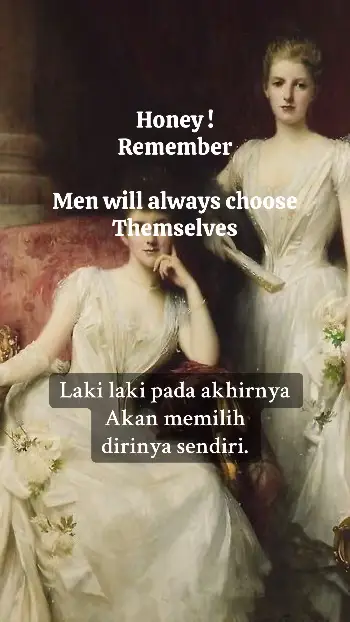 Kamu harus pilih dirimu sendiri #selflove #wanitatenang 