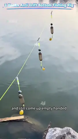 🎣 Tired of adjusting your float every time the current changes? Meet the Anti-Bottom Drift Fishing Hook Rig - your new secret weapon for landing BIG carp in tough waters. ✅ No float installation required - just cast and go! ✅ Anti-drift design for strong currents ✅ Pre-tied for immediate use - no hassle ✅ Perfect for fishing in lakes, reservoirs or rivers Whether you're out for fun this weekend or chasing your personal best - this rig keeps your bait in the strike zone longer. 🐟 Smart design. Strong hooks. Serious results. 🎯 Get yours today and fish smarter,#tiktokshop 