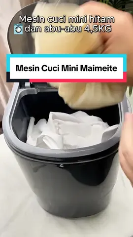 mesin cuci mini yang cocok buat anak kos/ tinggal di apartment😍 size nya kecil tapi puterannya kencang✅ ada pengering + muat hingga 4.5 kg🥳 #mesincuci #mesincucimini #mesincucimaimeite #pageforyou #derwinskk #Lebaranekstrasale 
