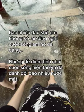 Bao nhieu đau khổ em không kể, ai cũng nghĩ cuộc sống em nó dễ dàng.. Nhưng để điền tình như cuộc sống hiện tại em đã đánh đổi bao nhiều nước mắt.#xuhyongtiktok❤️🥰 #xuhuong 