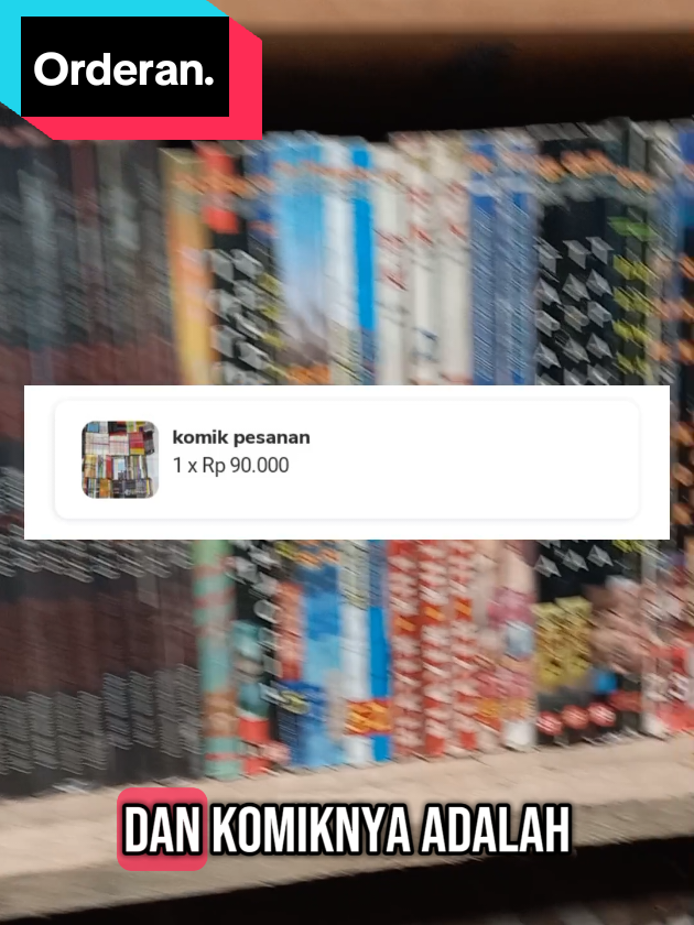 Kali ini ada pembeli lagi dari tiktok, terima kasih yang sudah beli. buat kalian yang lagi nyari komik murah bisa DM atau komen aja ya, siapa tau komik yang kalian cari ada di kita. #bekasi #komiktok #comic #komikmurah #mangatok #buku #manga #BookTok #fyp #komik 