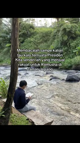 Ternyata cerita beliau tidak se Green flag di buku sejarah sekolah !!! #salamliterasi #cantikituluka #romusha 