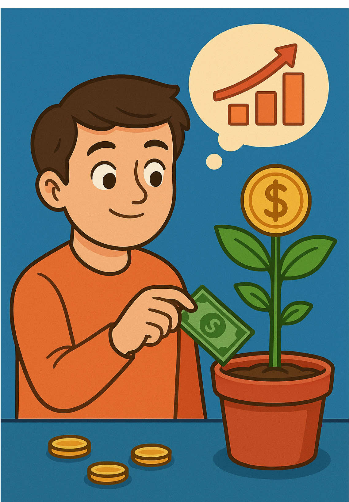 كيفية الاستثمار بمبالغ بسيطة وتحقيق عوائد جيدة💸 #motivation #دوباميكافين #dupamicaffeine #تحفيز #تطوير_الذات #نصائح 