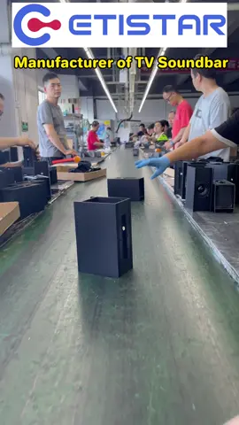 🤩 wow Soundbar production🔥#soundbar #fyp #homeaduio 