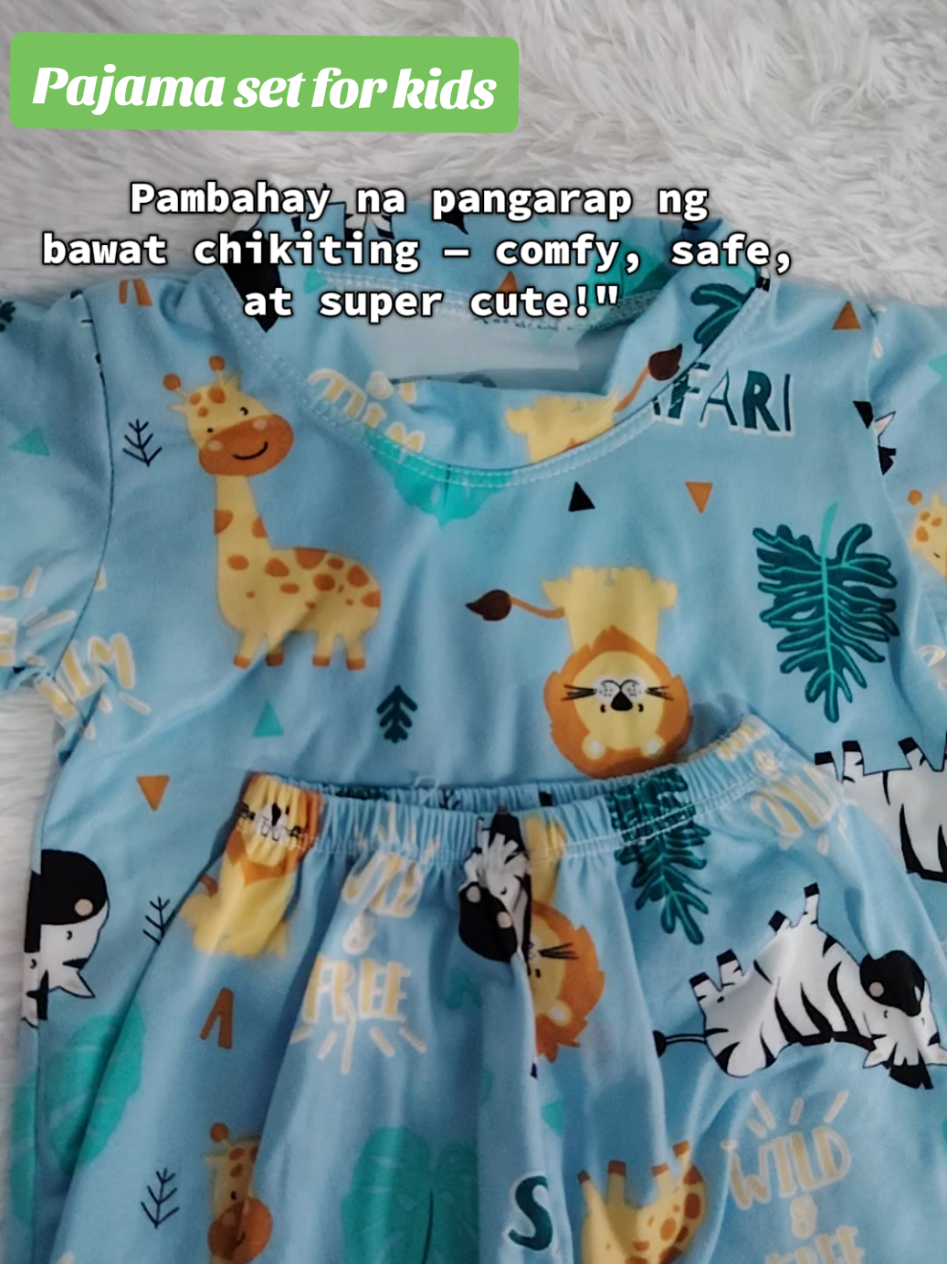 Pajama Set for Kids #pajamaset #comfypajamas #creatorsearchinsights #affiliatemarketing #fyp 